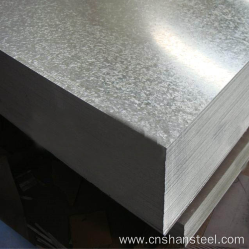 MS Hot Dip Zn Coated Steel Sheets